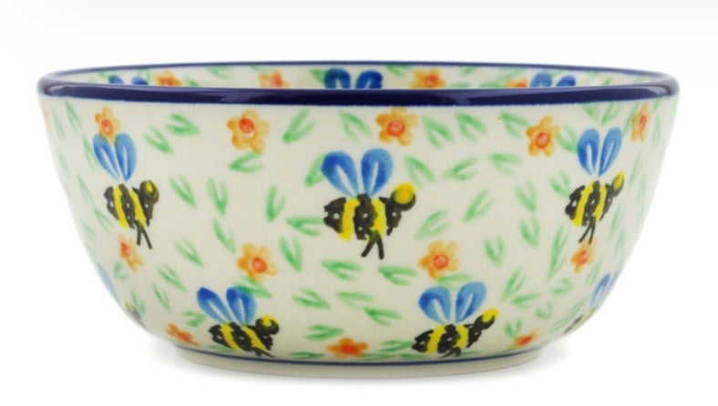 Ceramika Artystyczna Honey Bee Bowl 5"