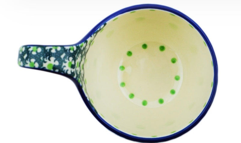Ceramika Artystyczna, Green Crown, Loop Mug/Bowl