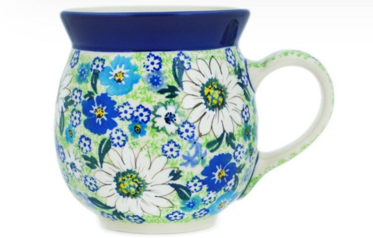 Ceramika Artystyczna, U4755 Daisy Valley, Large Bubble Mug