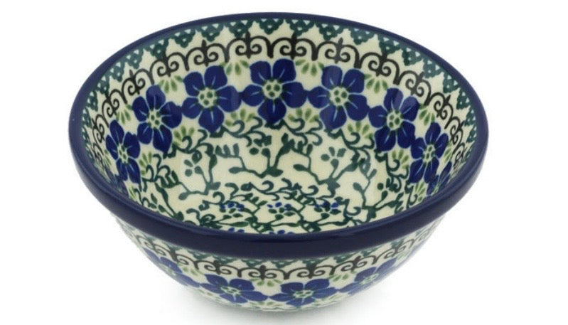Ceramika Artystyczna, Blue Dogwood, Bowl 5"