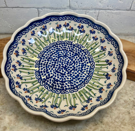 Manufaktura, Addie Jo, Scalloped Bowl 8"