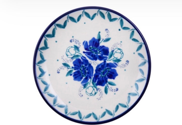 Ceramika Artystyczna, Spearmint Rose, Coaster/Mini Plate