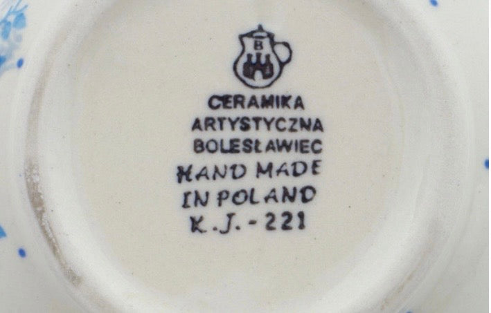 Ceramika Artystyczna, Blue Mistic Winter, Loop Mug/Bowl