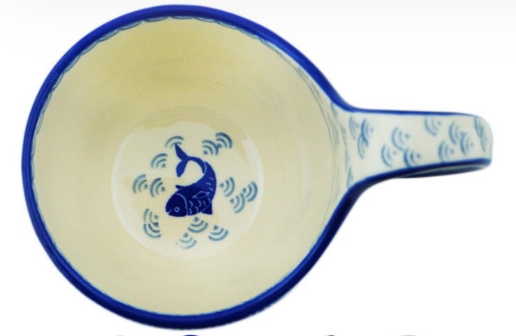 Ceramika Artystyczna, Blue Herring Waters, Loop Mug/Bowl