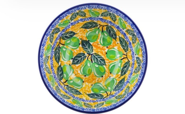 Ceramika Artystyczna, U5160, Pear Tree, Bowl 6.5"