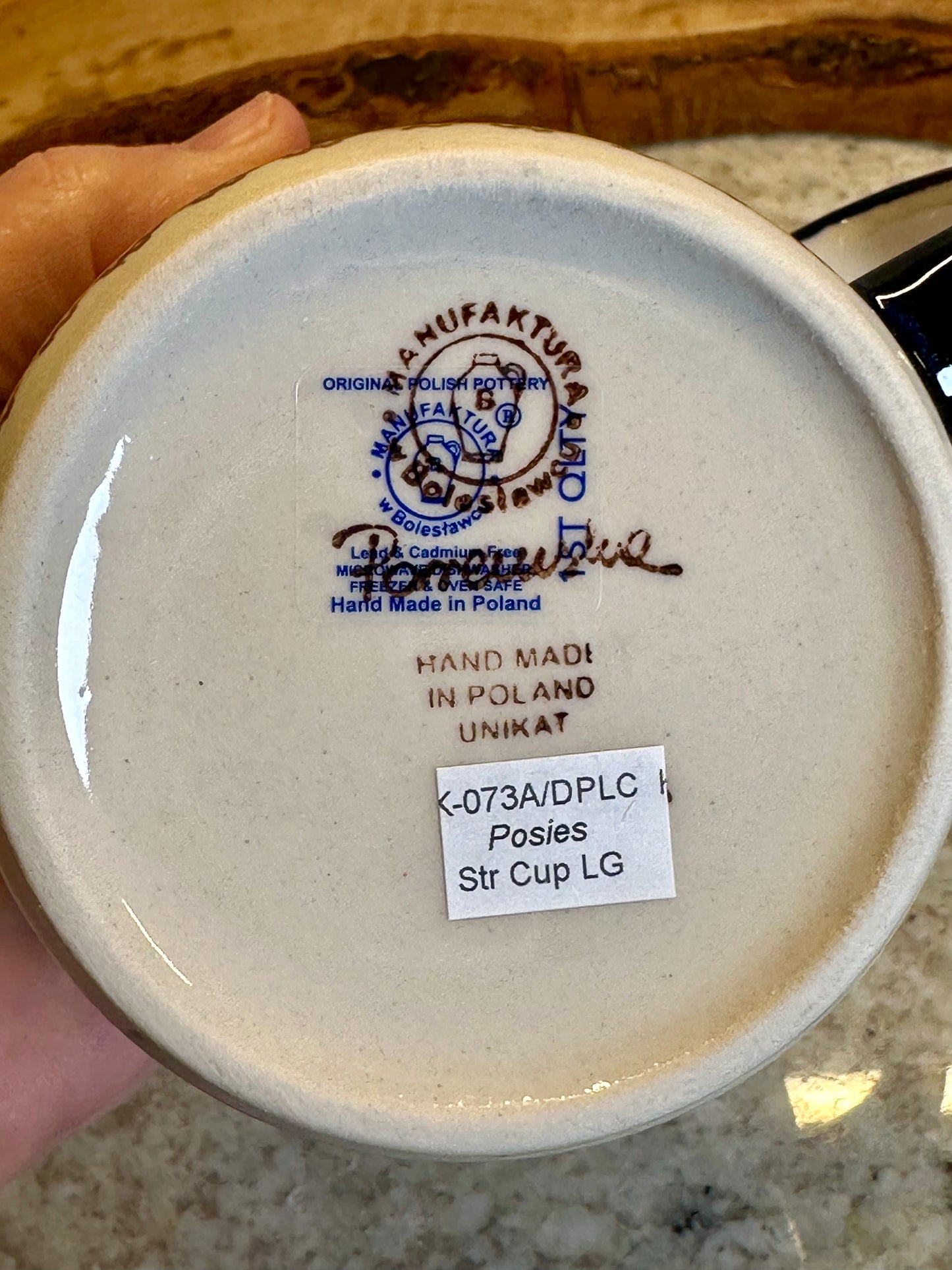 Manufaktura, Chandler, Large Straight Mug 12 oz.