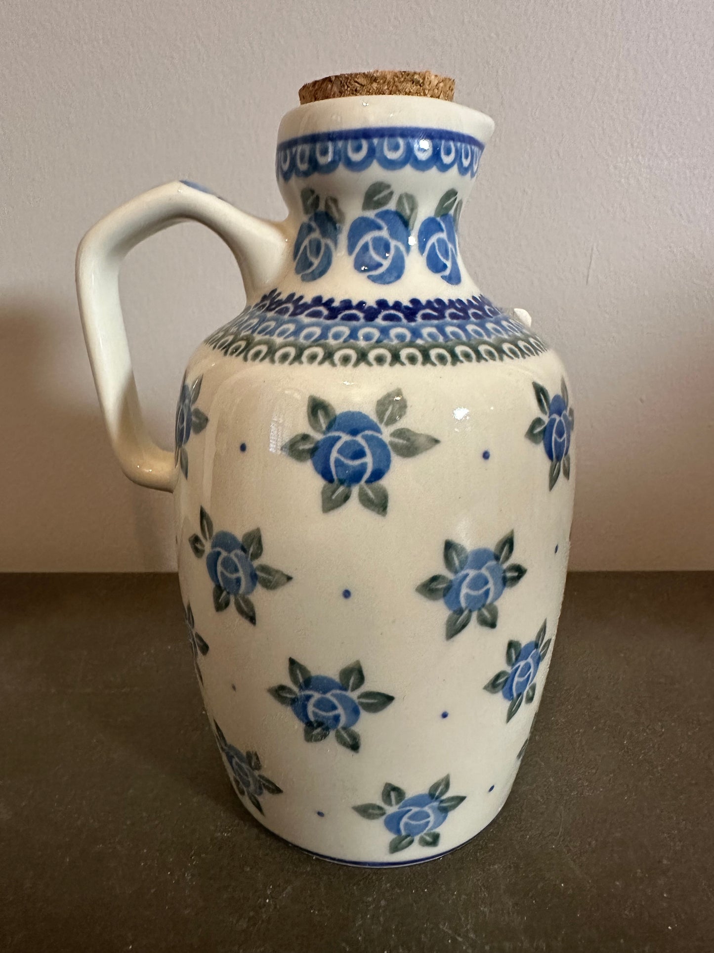 Ceramika Artystyczna, Cabbage Rose, Bottle