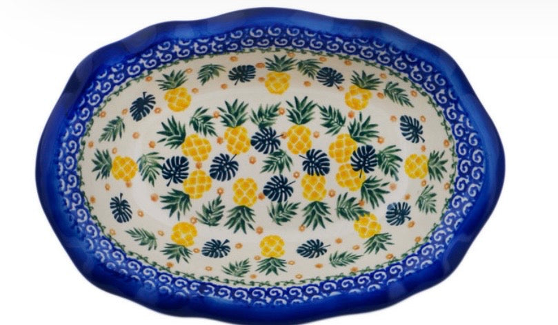 Bona, Pineapple Parade, Oval Bowl