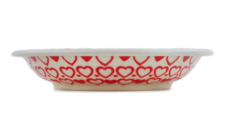 Ceramika Dalia, Unikat Heart Is Full Of Love, Shallow Bowl