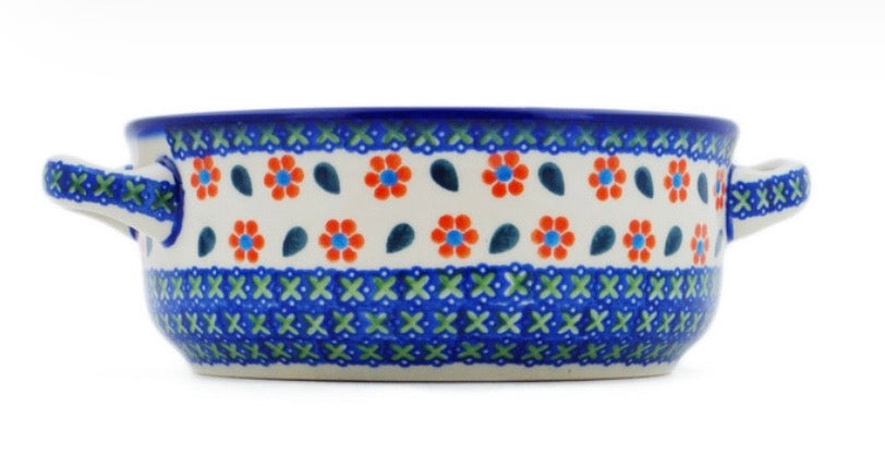 Bona, Daisy Stitches, Round Baker with Handles