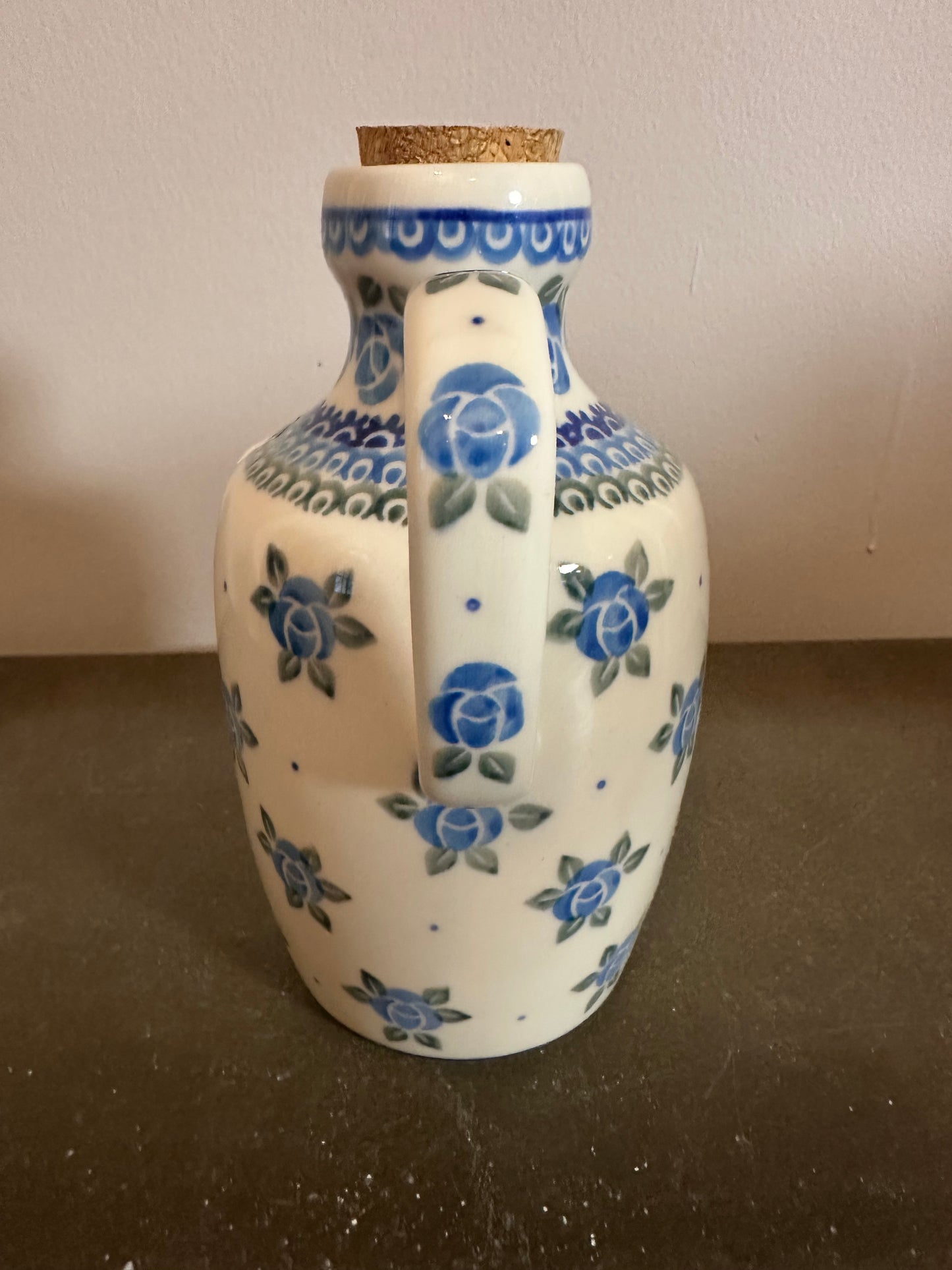 Ceramika Artystyczna, Cabbage Rose, Bottle