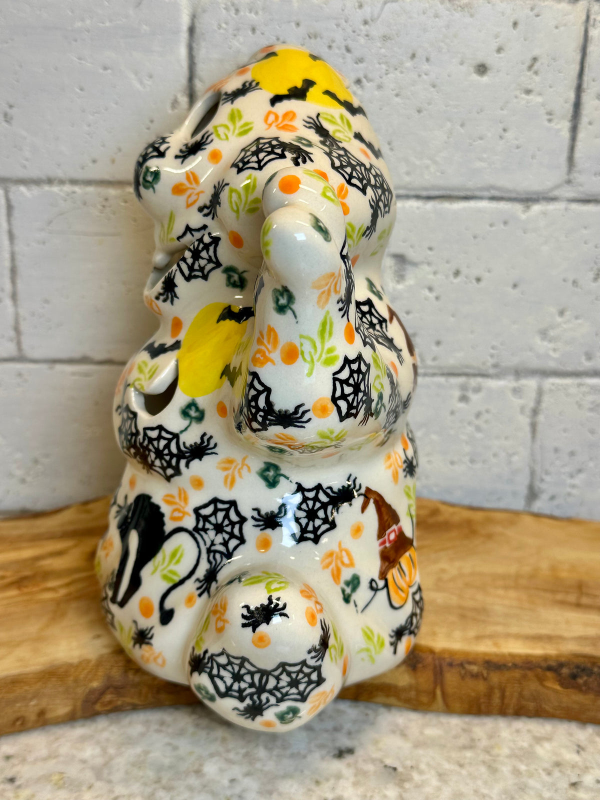 Vena, Spiders, Cats, Bats, Witches Hats, Large Chunky Ghost Luminary