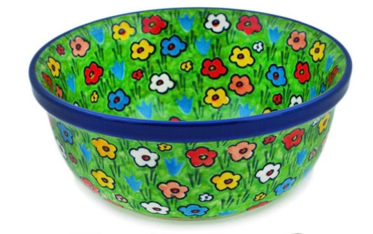 Ceramika Artystyczna, U4878, Whimsical Garden, Bowl
