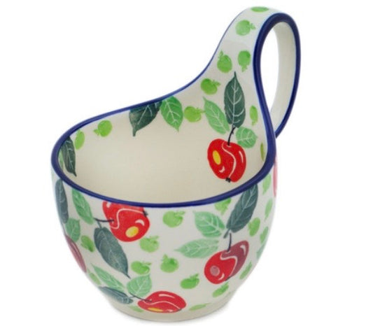 Ceramika Artystyczna, Apple Picking, Loop Mug/Bowl
