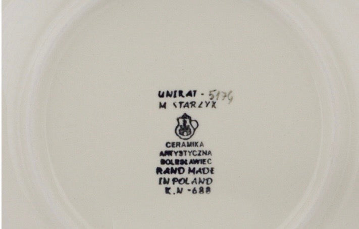Ceramika Artystyczna, Unikat  U5174, Gift Giving, Dessert Plate