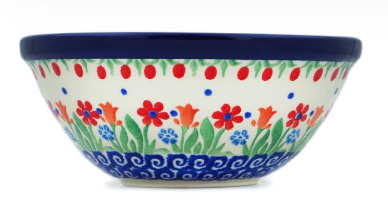Ceramika Artystyczna, Babcia's Garden, Bowl.  5"