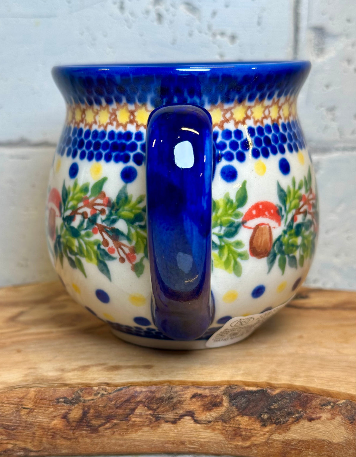 Kalich, Mushroom and Berries, Medium Bubble Mug