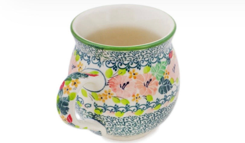 Ceramika Artystyczna, U4799 Morning Divine, Medium Bubble Mug 12 oz