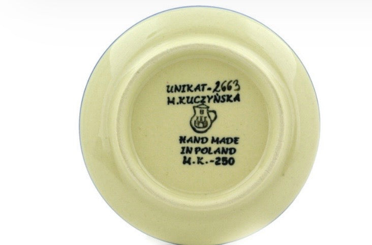 Ceramika Artystyczna, Unikat Rooster Parade, Coaster/Mini Plate