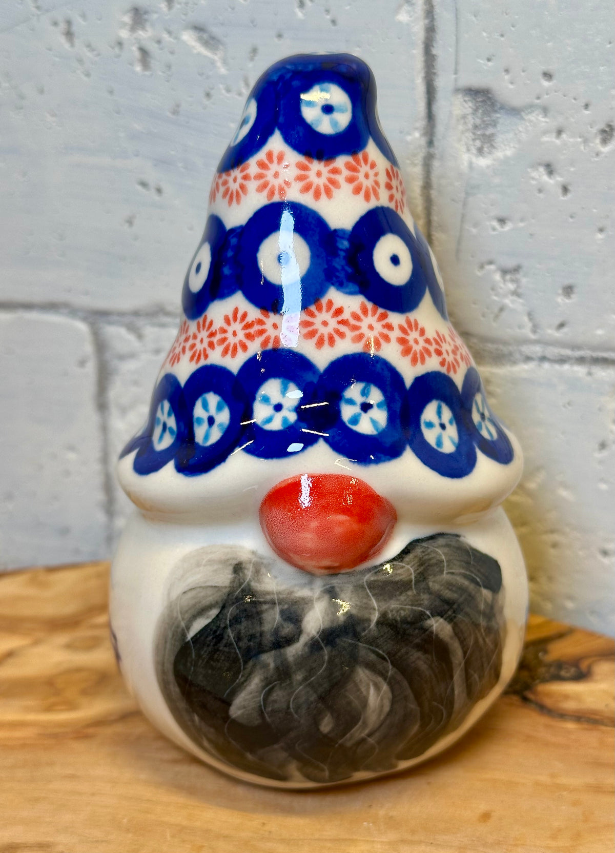 WR, Black Beard Gnome Figurine 4.5"