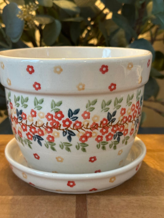 Manufaktura Polish Pottery, Paprika Large Planter