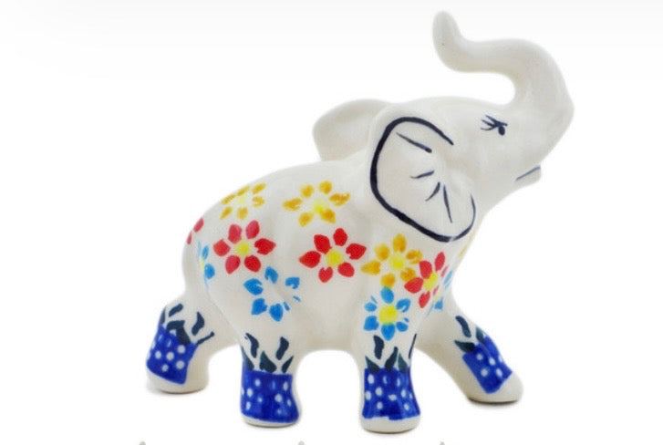 Bona, Spring Flower Ring, Elephant Figurine
