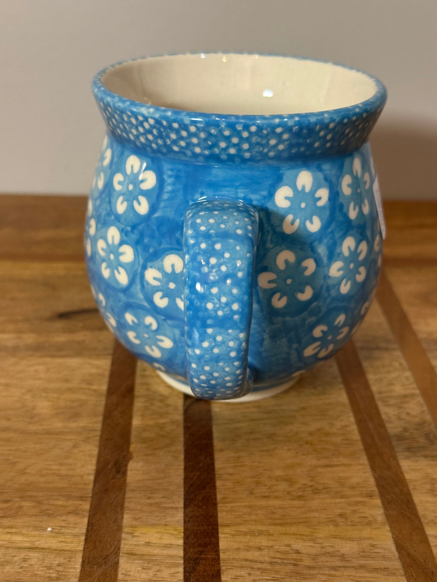 Manufaktura, Turquoise Blossom, Large Bubble Mug