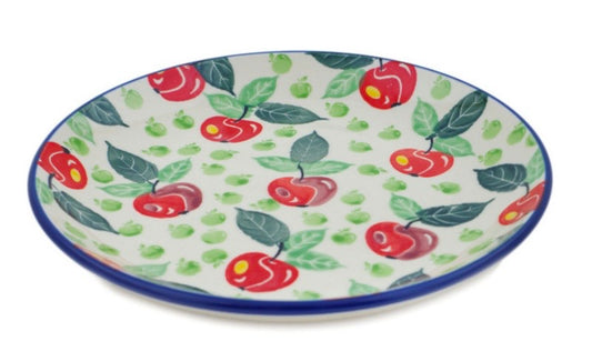 Ceramika Artystyczna, Apple Picking,  Dessert Plate 8"