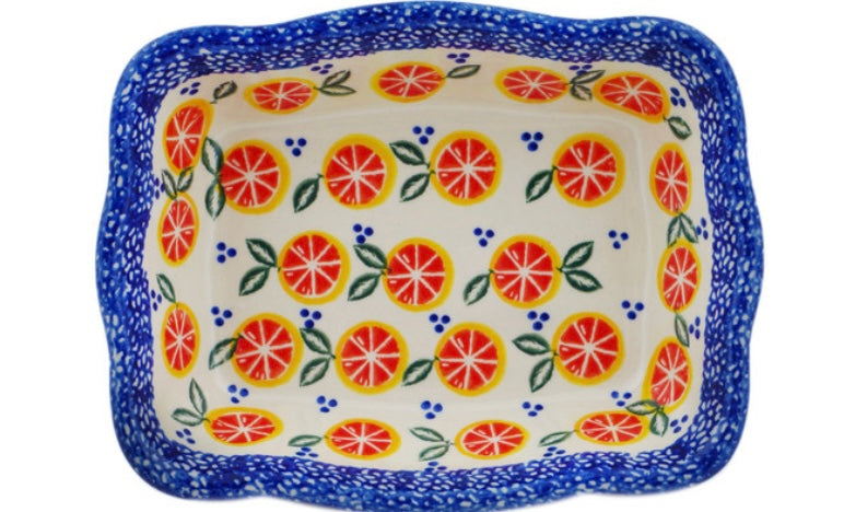 Ceramika Bona, Citrus Craze, Rectangular Baker