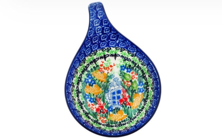 Ceramika Artystyczna, U4019 My Garden Window, Condiment Dish 7"