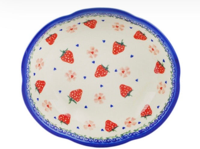 Bona, Berry Blossom, Scalloped Bowl 7"