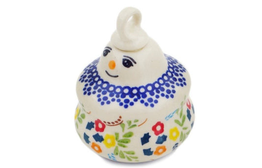 Manufaktura, Unikat Rainbow Delight, Snowman Ornament 3"