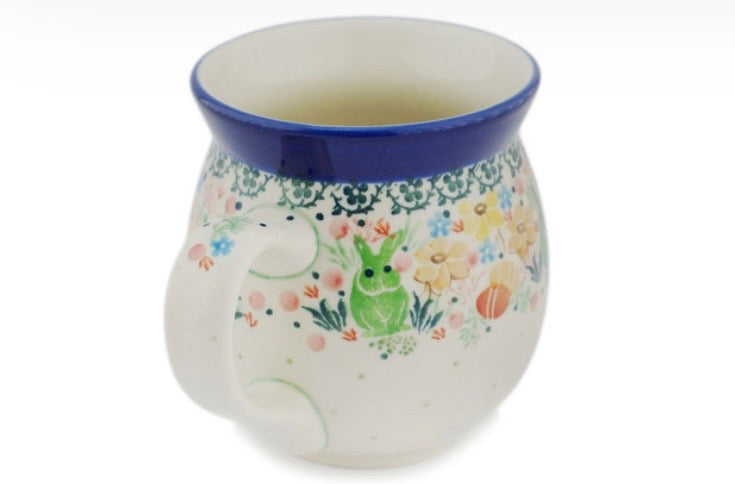 Ceramika Artystyczna, U5199 Easter Festivity, Large Bubble Mug, 16 oz