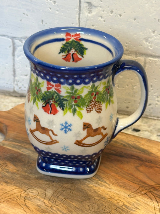 Kalich, Art Level, Rocking Horse, Pedestal Mug 10 oz.