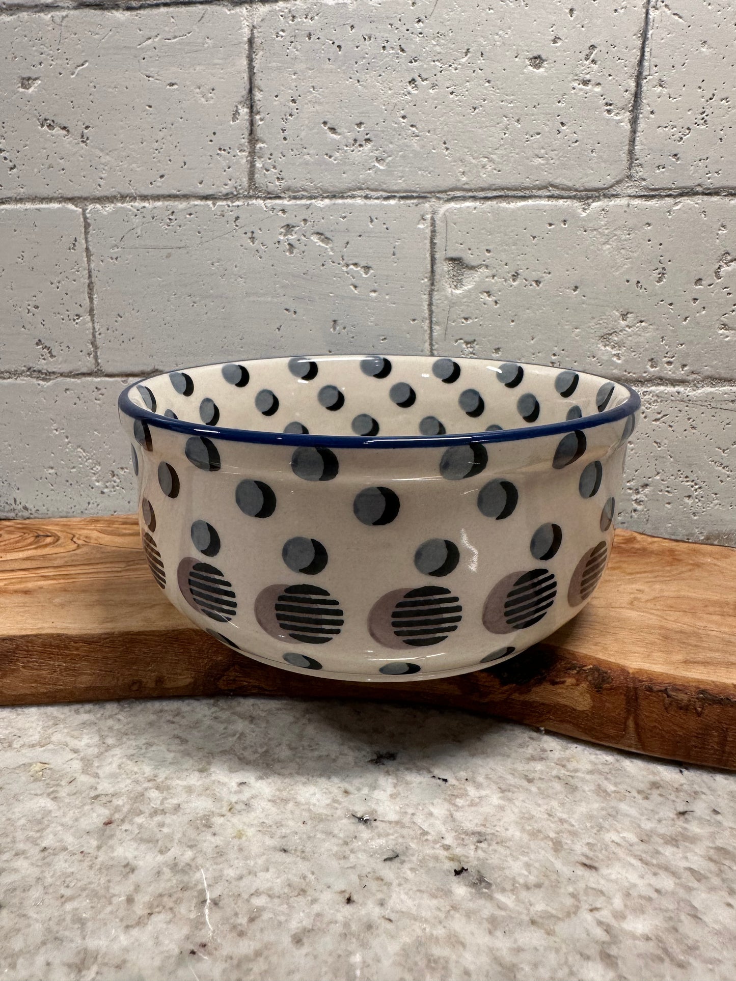 Manufaktura Polish Pottery, Arcade Straight Side Bowl