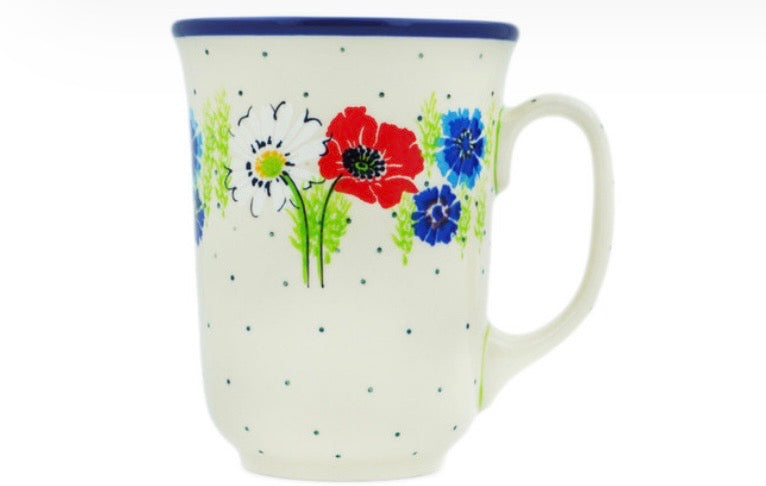 Ceramika Artystyczna, Polish Country, Bistro Mug 17.5 oz