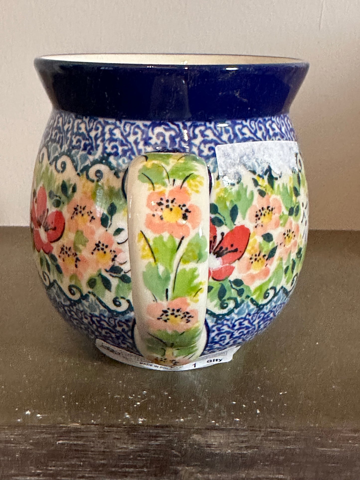 Ceramika Artystyczna, Unikat U5072, Petal Dance, Bubble Mug