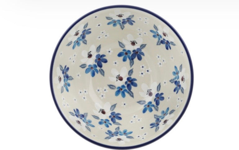 Ceramika Artystyczna, U4980, Bunches Of Beauty,  Bowl 6.5"