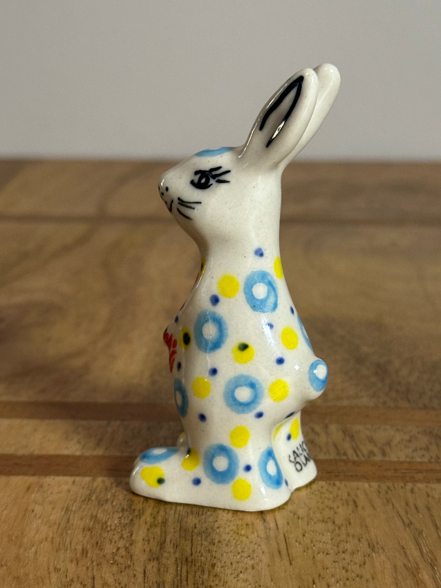 Kalich, Mini Stand Up Rabbit/Bunny Figurine, Pattern E