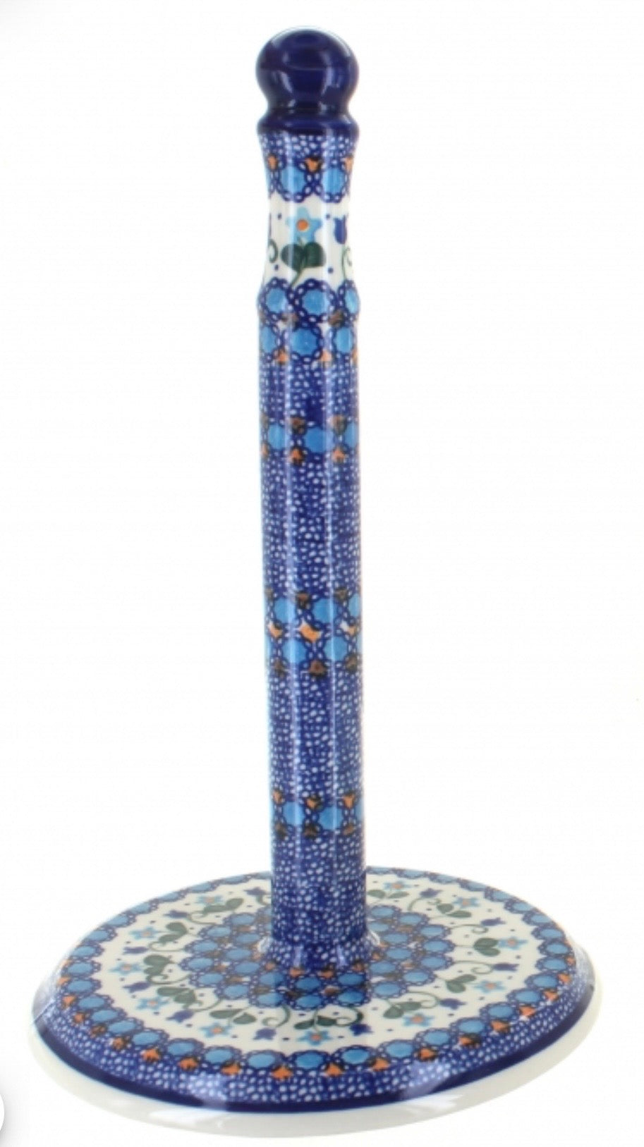 Vena Blue Tulip/Savannah Paper Towel Holder