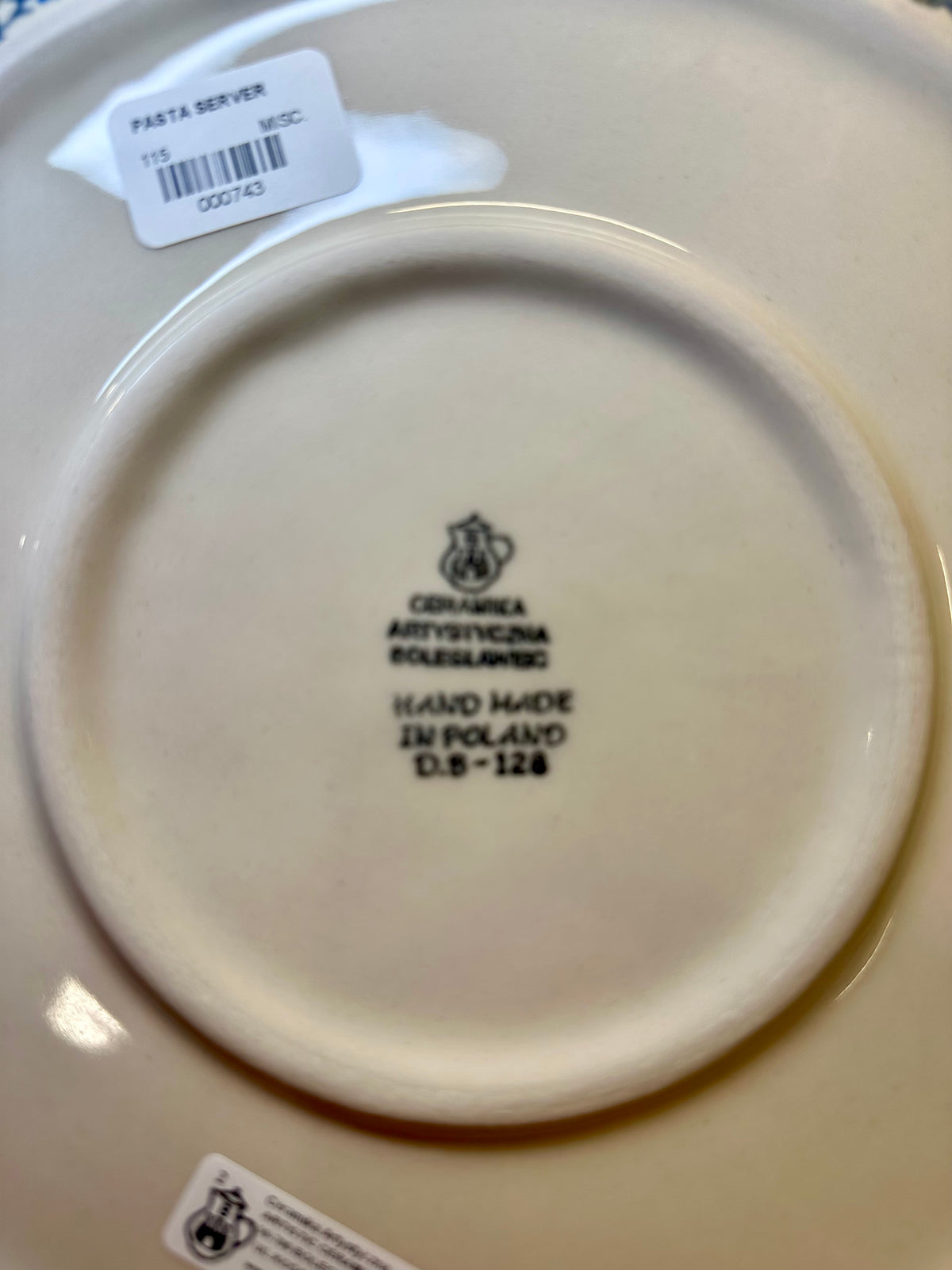 Ceramika Artystyczna, Summer Wind, Large Shallow Bowl/Baker 12.75"
