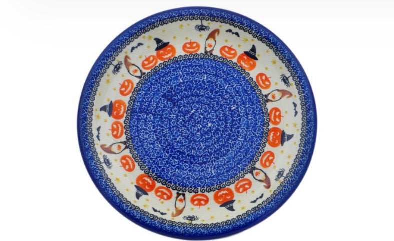Cermika Nina, Harvest Haunt, Round Platter 13"