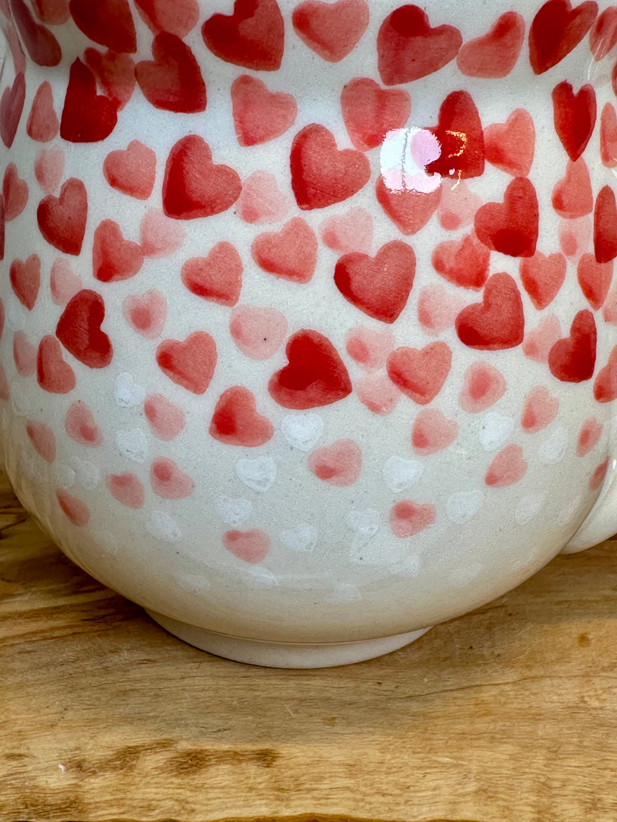 Manufaktura, Happy Hearts, Large Bubble Mug