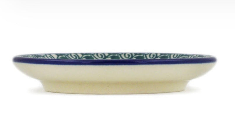 Ceramika Artystyczna, Evergreen Wreath, Coaster/Mini Plate