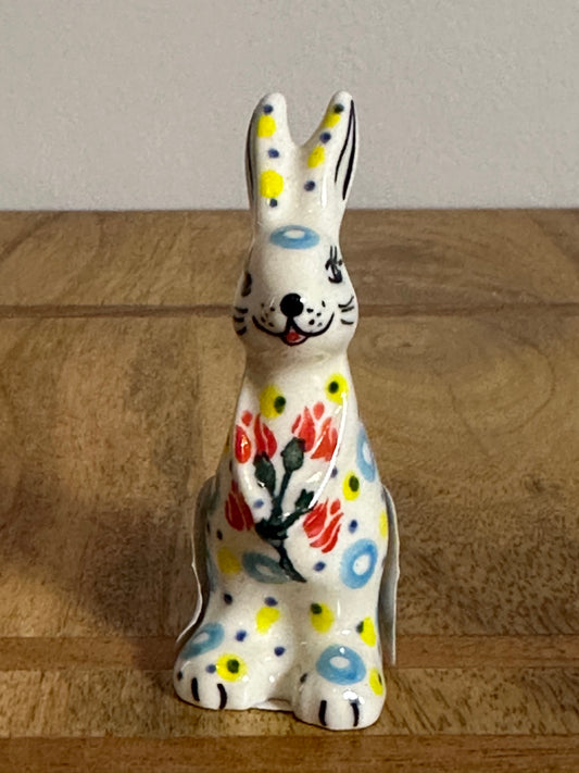 Kalich, Mini Stand Up Rabbit/Bunny Figurine, Pattern E