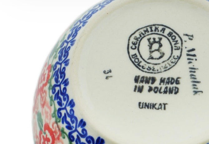Bona, Fluctuating Pansies, Bowl