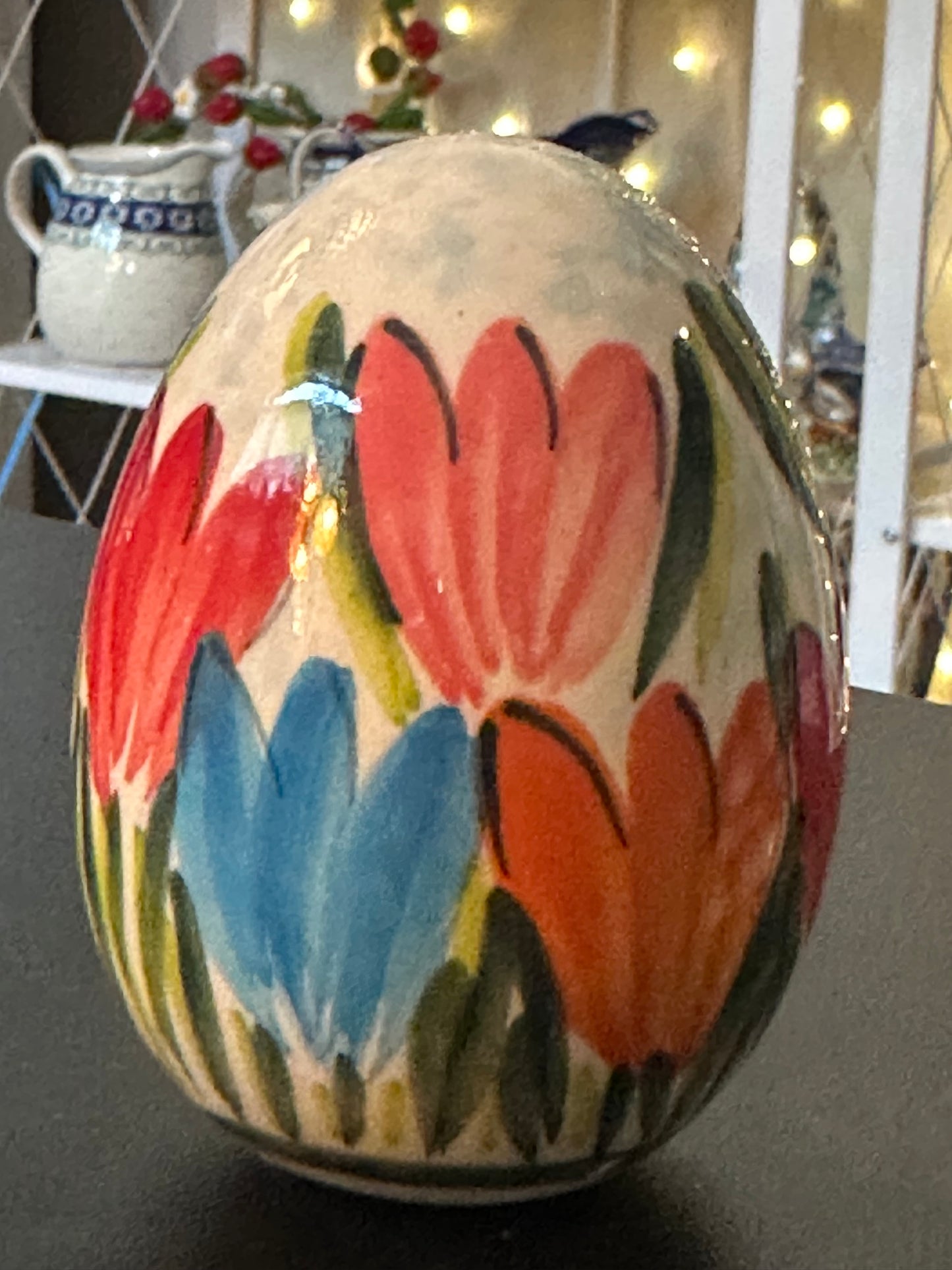 Vena, Tulip Delight, Ceramic Egg