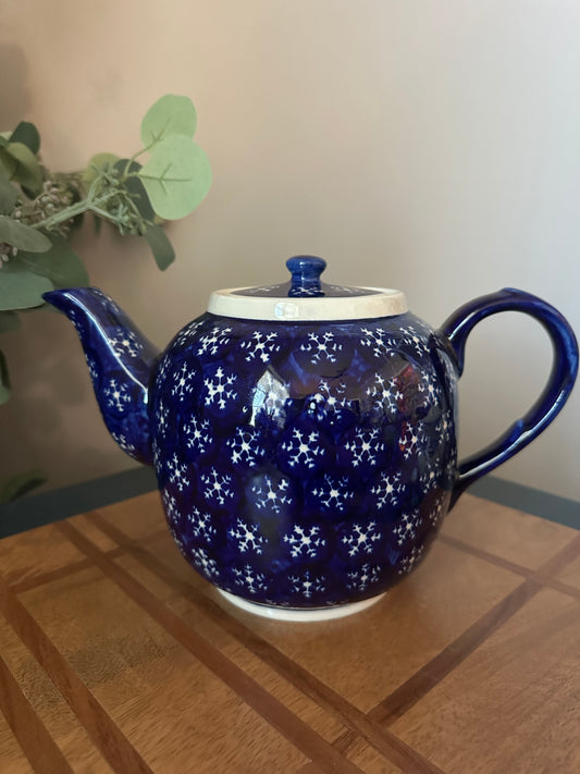 Zaklady Polish Pottery, Snowflake Teapot