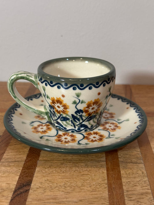 Manufaktura, Tuscany, Espresso Cup and Saucer