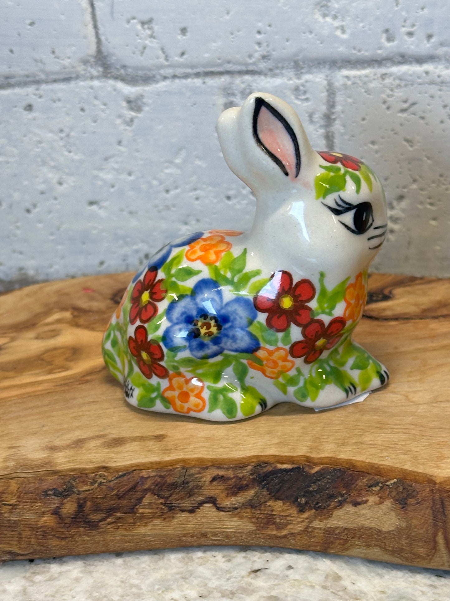 Kalich, Art Level 1, Orange, Red, Blue, Butterfly, Medium Bunny